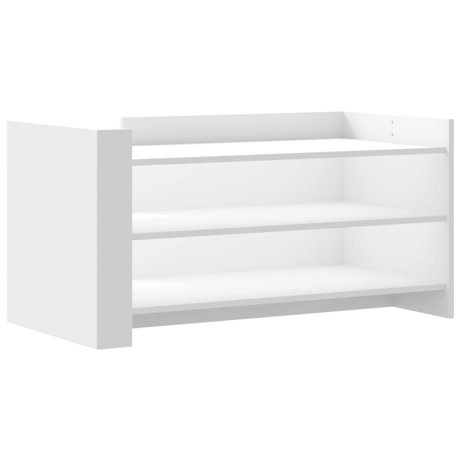 Salontafel 100x50x50 cm bewerkt hout wit