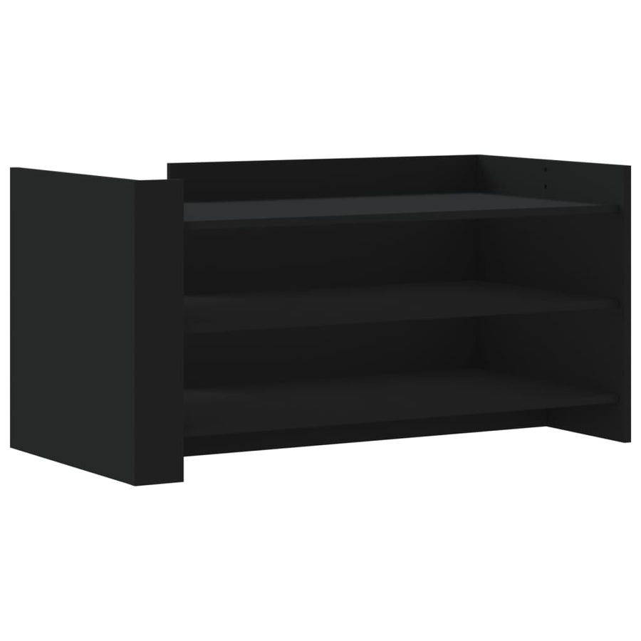 Salontafel 100x50x50 cm bewerkt hout zwart