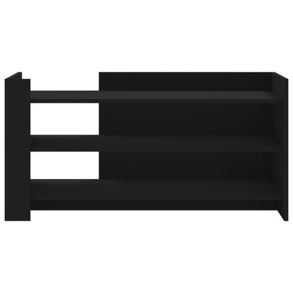 Salontafel 100x50x50 cm bewerkt hout zwart