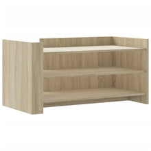Salontafel 100x50x50 cm bewerkt hout sonoma eikenkleurig