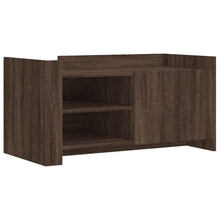Salontafel 100x50x50 cm bewerkt hout bruin eikenkleurig