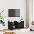 TV stand 80x35x40 cm engineered wood black