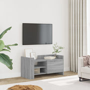 Tv-meubel 80x35x40 cm bewerkt hout grijs sonoma