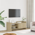 TV cabinet 100x35x40 cm engineered wood Sonoma oak