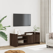 Tv-meubel 100x35x40 cm bewerkt hout bruin