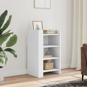 Dressoir 45x35x75 cm bewerkt hout wit