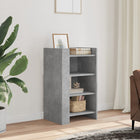 Sideboard 45x35x75 cm treated wood concrete grey