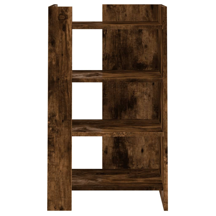 Dressoir 45x35x75 cm bewerkt hout gerookt eiken