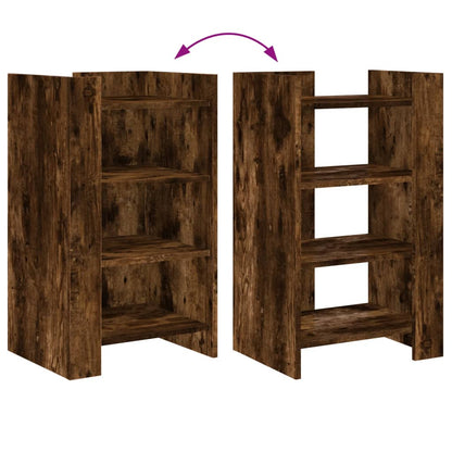 Dressoir 45x35x75 cm bewerkt hout gerookt eiken