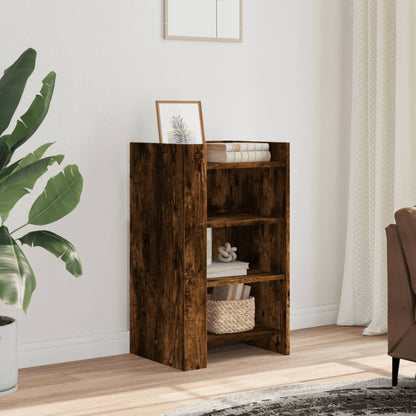 Dressoir 45x35x75 cm bewerkt hout gerookt eiken
