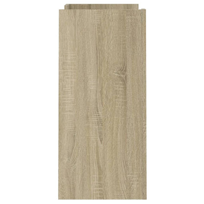 Dressoir 73,5x35x75 cm bewerkt hout sonoma eikenkleurig