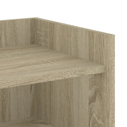 Dressoir 73,5x35x75 cm bewerkt hout sonoma eikenkleurig