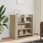 Dressoir 73,5x35x75 cm bewerkt hout sonoma eiken