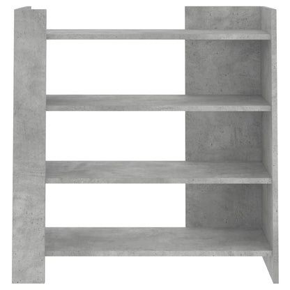 Dressoir 73,5x35x75 cm bewerkt hout betongrijs