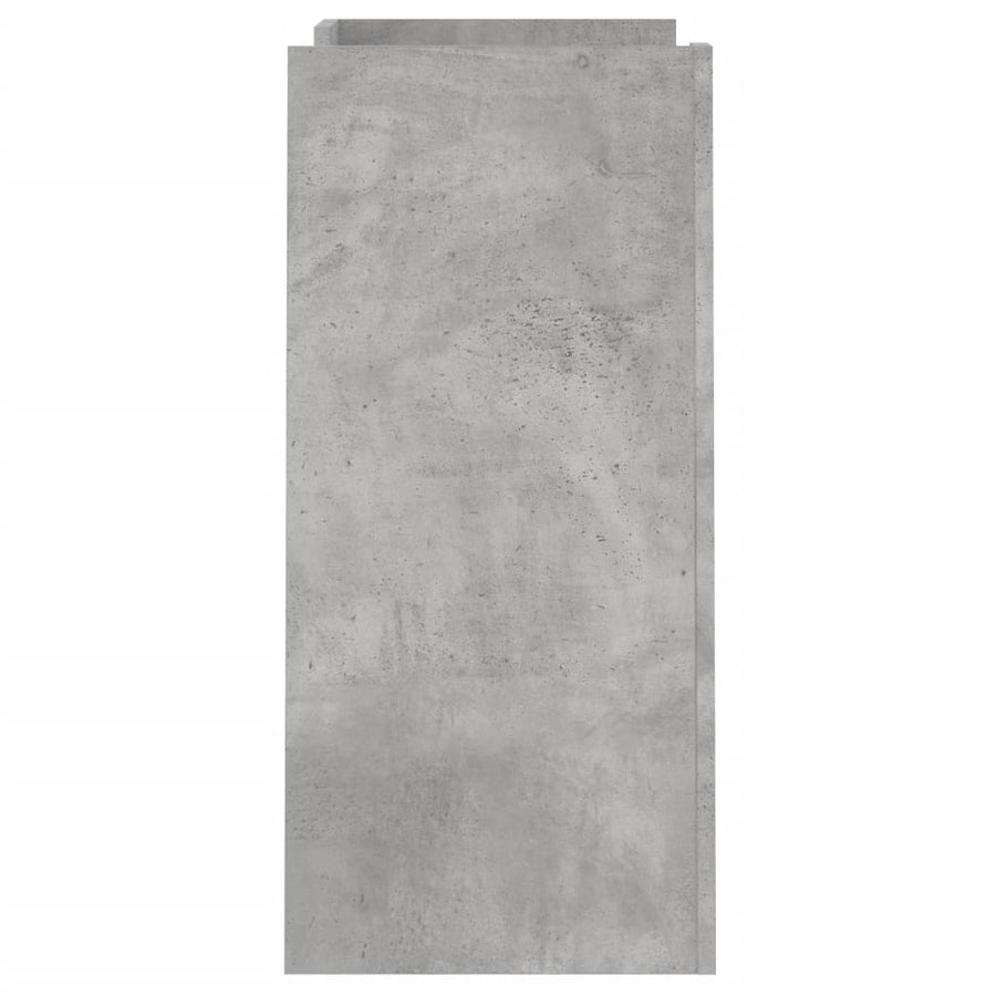 Dressoir 73,5x35x75 cm bewerkt hout betongrijs