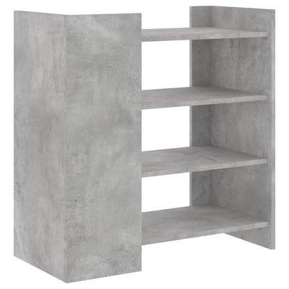 Dressoir 73,5x35x75 cm bewerkt hout betongrijs