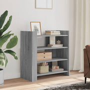 Dressoir 73,5x35x75 cm bewerkt hout grijs