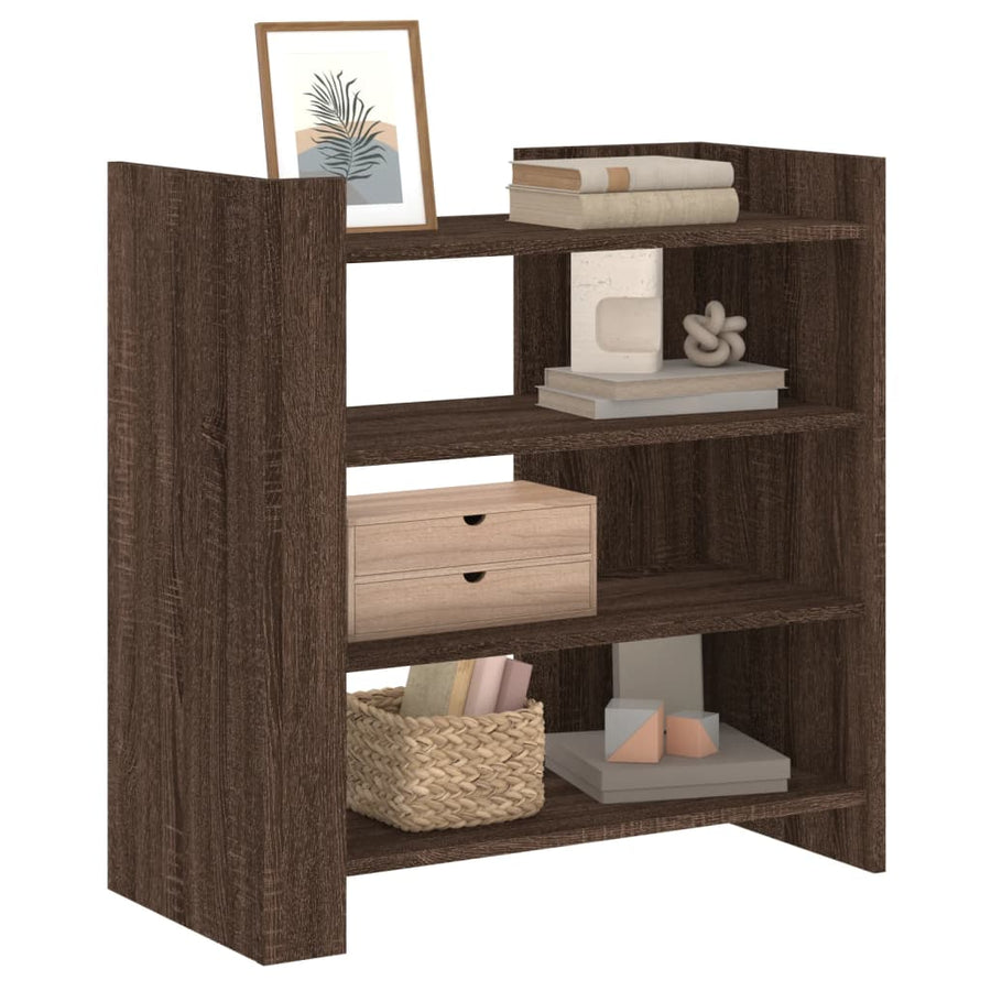 Dressoir 73,5x35x75 cm bewerkt hout bruin eikenkleur