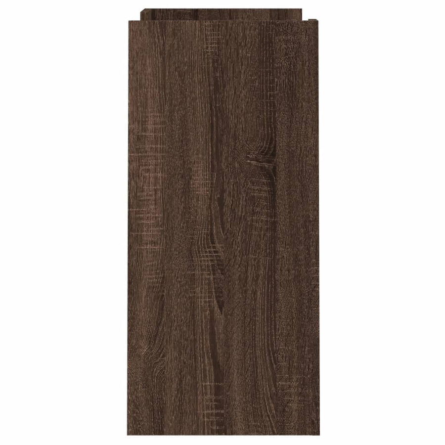 Dressoir 73,5x35x75 cm bewerkt hout bruin eikenkleur