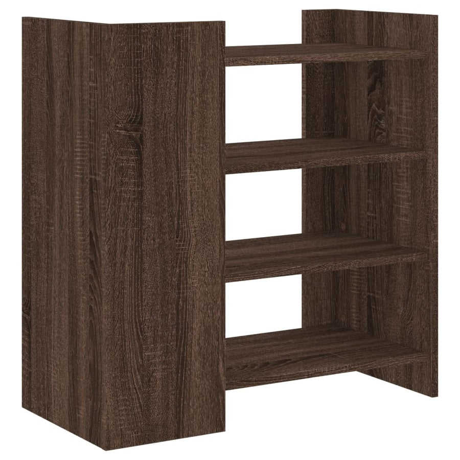 Dressoir 73,5x35x75 cm bewerkt hout bruin eikenkleur
