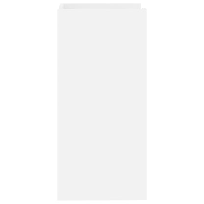 Dressoir 45x35x75 cm bewerkt hout wit