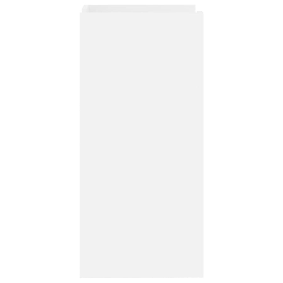 Dressoir 45x35x75 cm bewerkt hout wit