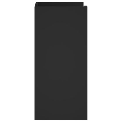 Dressoir 45x35x75 cm bewerkt hout zwart