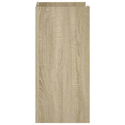 Dressoir 45x35x75 cm bewerkt hout sonoma eikenkleurig