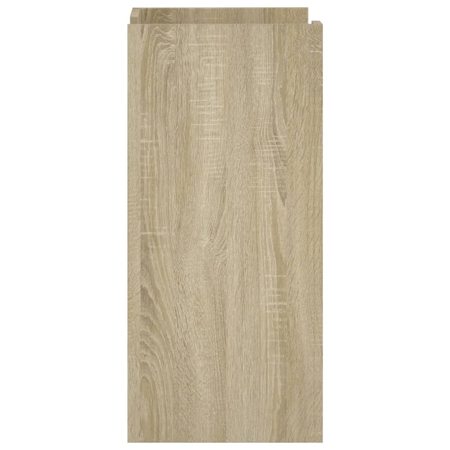Dressoir 45x35x75 cm bewerkt hout sonoma eikenkleurig