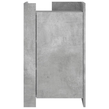 Dressoir 45x35x75 cm bewerkt hout betongrijs