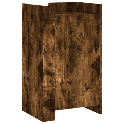 Dressoir 45x35x75 cm bewerkt hout gerookt eikenkleurig