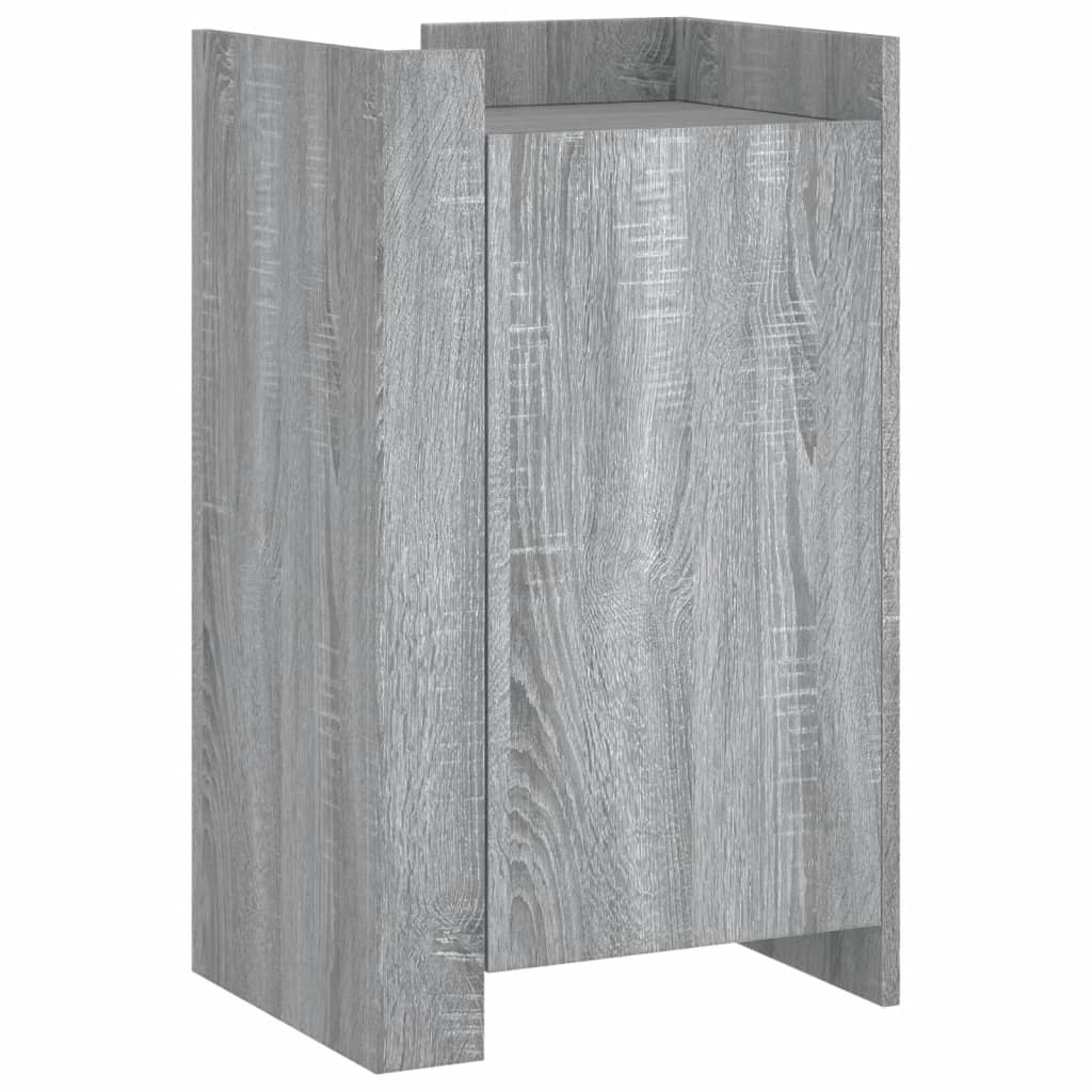 Dressoir 45x35x75 cm bewerkt hout grijs sonoma eikenkleurig