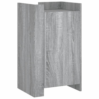 Dressoir 45x35x75 cm bewerkt hout grijs sonoma eikenkleurig