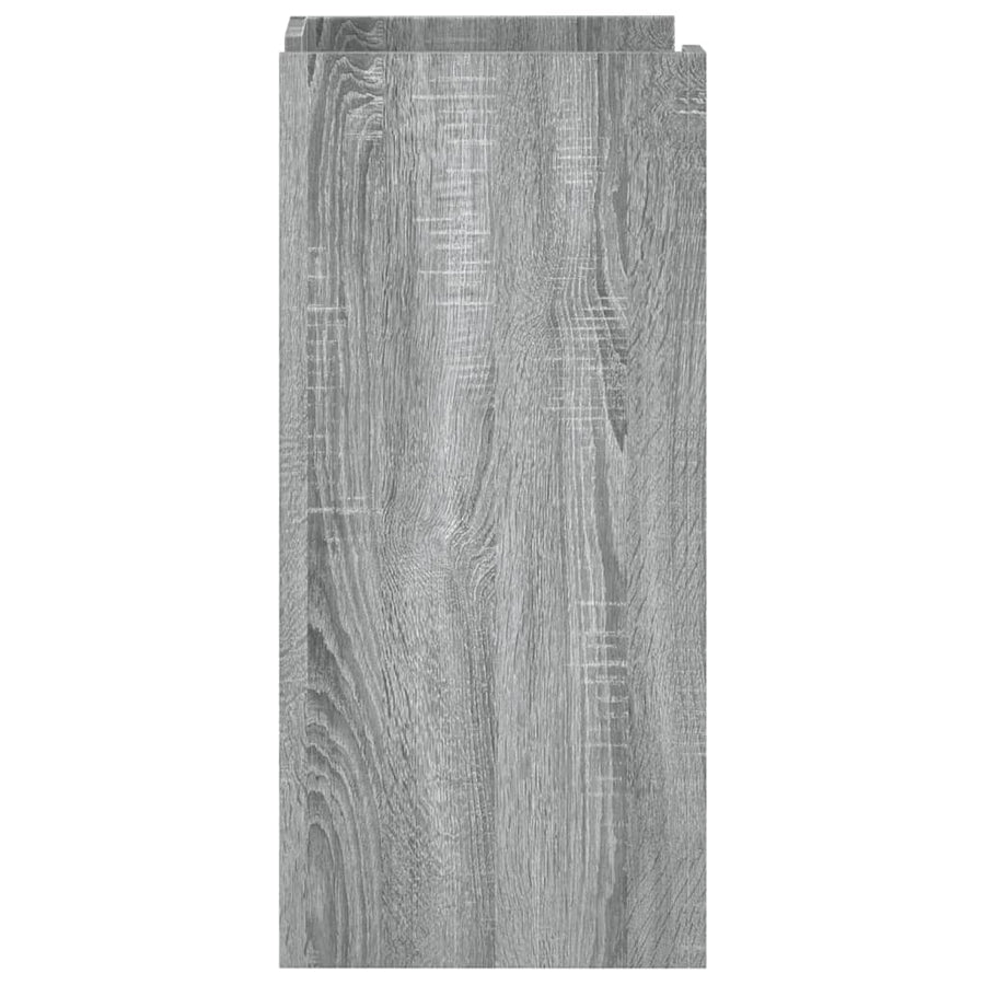 Dressoir 45x35x75 cm bewerkt hout grijs sonoma eikenkleurig
