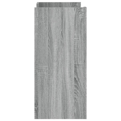 Dressoir 73,5x35x75 cm bewerkt hout grijs sonoma eikenkleurig