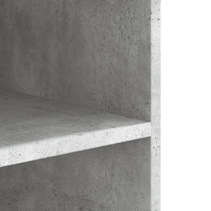 Wandkast 75x35x60 cm bewerkt hout betongrijs