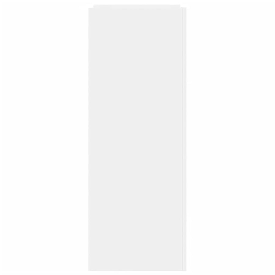 Schoenenkast 74,5x37,5x100 cm bewerkt hout wit
