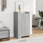 Schoenenkast 52x37,5x100 cm bewerkt hout grijs