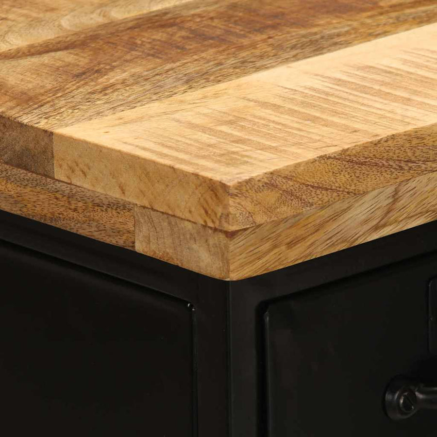 Dressoir 55x30x71 cm massief mangohout