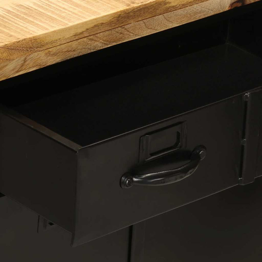 Dressoir 55x30x71 cm massief mangohout