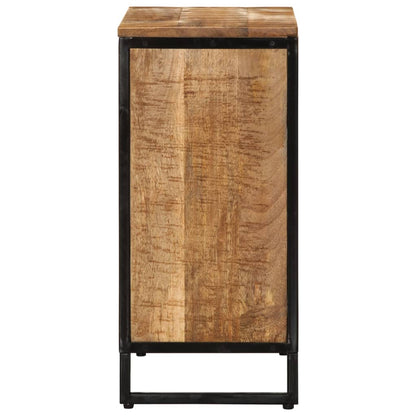 Wijnrek voor 9 flessen 55x33x70 cm massief mangohout