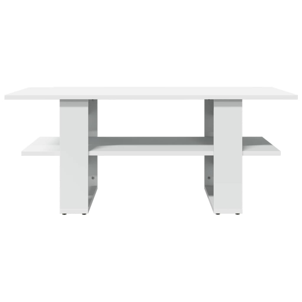 Salontafel 102x50x42 cm bewerkt hout zwart