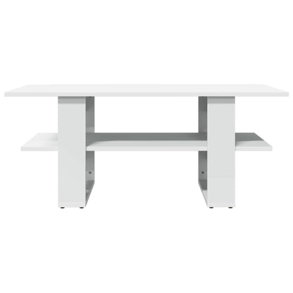 Salontafel 102x50x42 cm bewerkt hout zwart