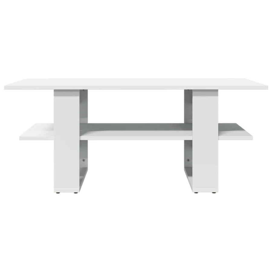 Salontafel 102x50x42 cm bewerkt hout zwart
