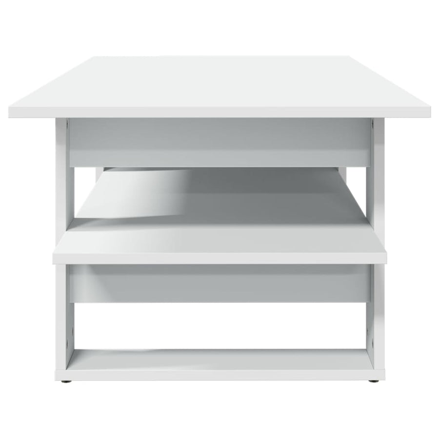 Salontafel 102x50x42 cm bewerkt hout zwart