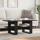 Coffee table 102x55x42 cm treated wood black