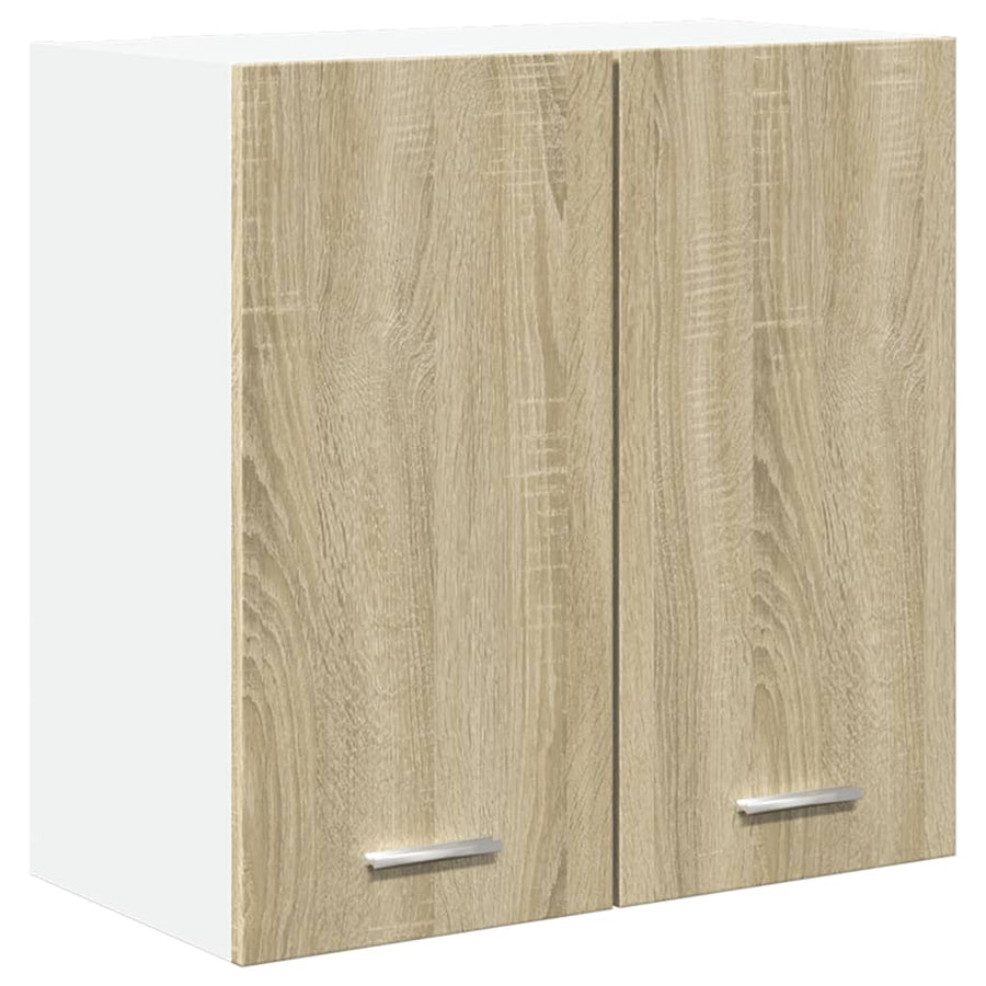 Hangkast 60x31x60 cm bewerkt hout sonoma eikenkleurig