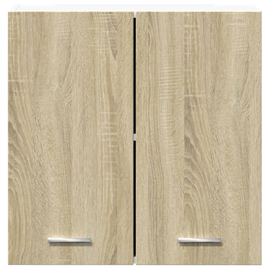 Hangkast 60x31x60 cm bewerkt hout sonoma eikenkleurig
