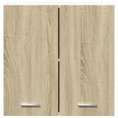 Hangkast 60x31x60 cm bewerkt hout sonoma eikenkleurig
