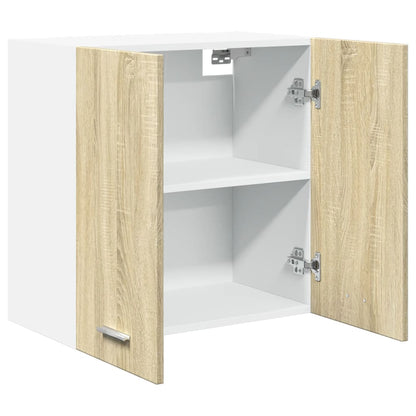 Hangkast 60x31x60 cm bewerkt hout sonoma eikenkleurig